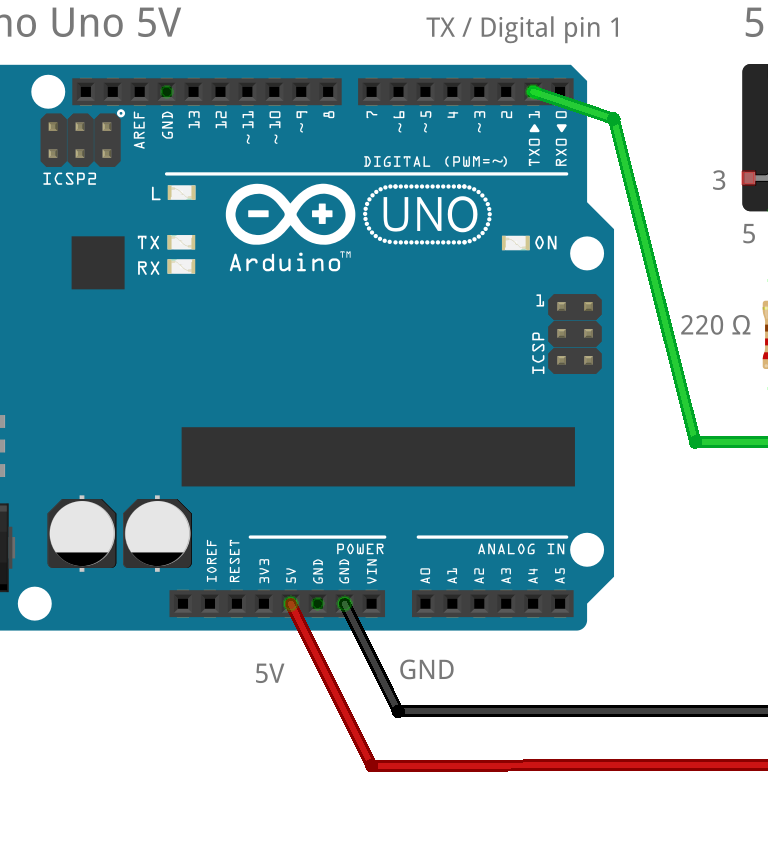 MIDI out for Arduino